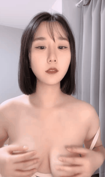 图片[1]-气质短发美少女！粉嫩奶子娇喘呻吟-uu欢迎您！